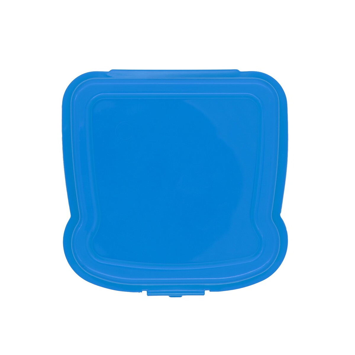 Lunchboxy z logo – pudełko śniadaniowe „kanapka” 450 ml | saffo – niebieskie VA919-11_CTP01 Pudełko śniadaniowe
