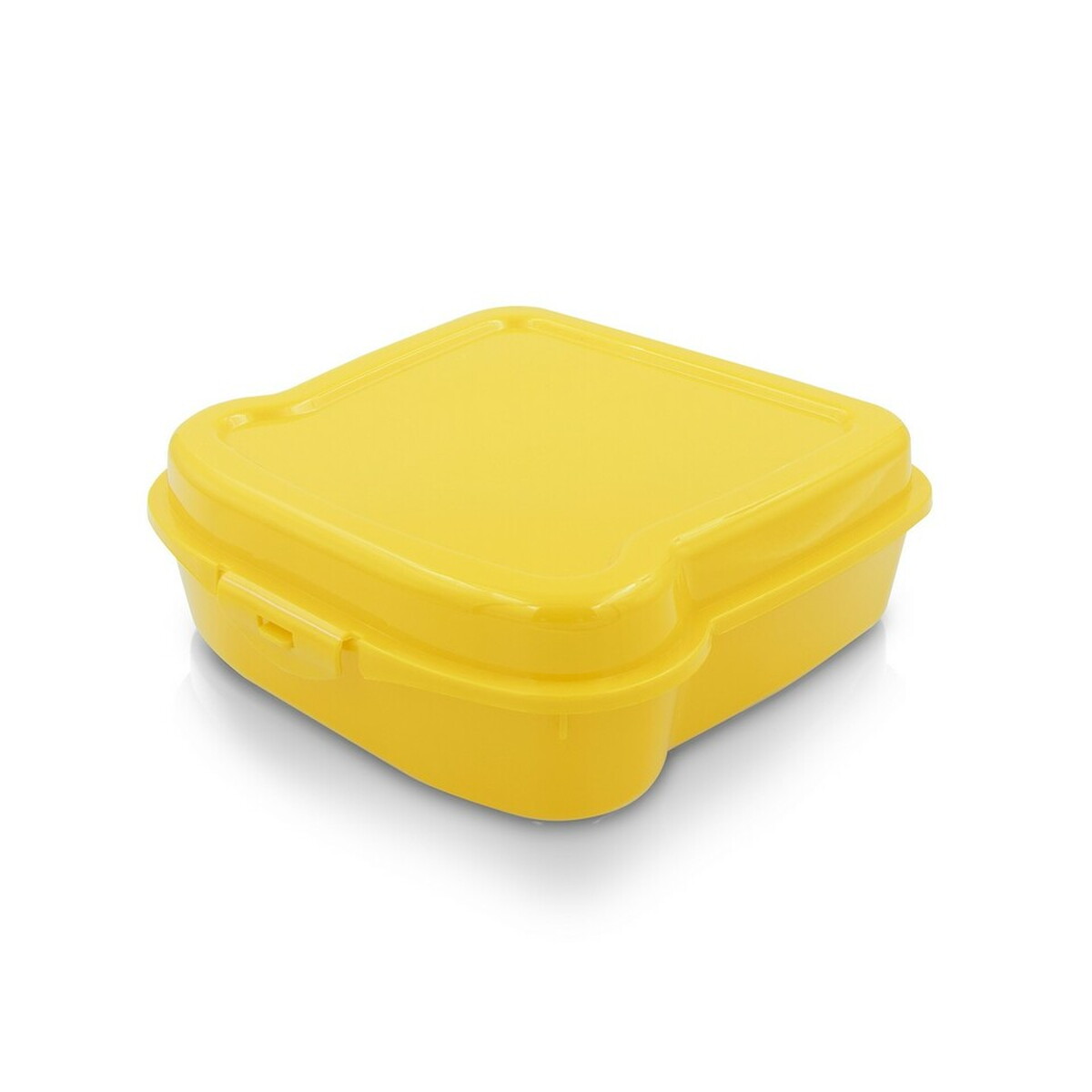 Pudełko śniadaniowe "kanapka" 450 ml | Saffo - żółte VA919-08_AAA01