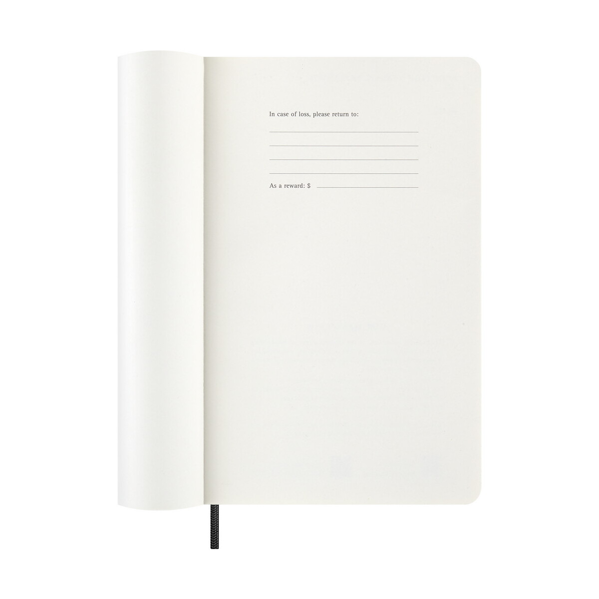 Notatniki z logo – kalendarz moleskine – czarny VM393.2027-03_INS01 Kalendarz MOLESKINE - czarny VM393.2027-03_INS01