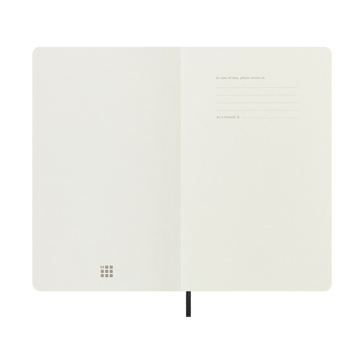 Notatniki z logo – kalendarz moleskine – czarny VM393.2027-03_INS09 Kalendarz MOLESKINE - czarny VM393.2027-03_INS09