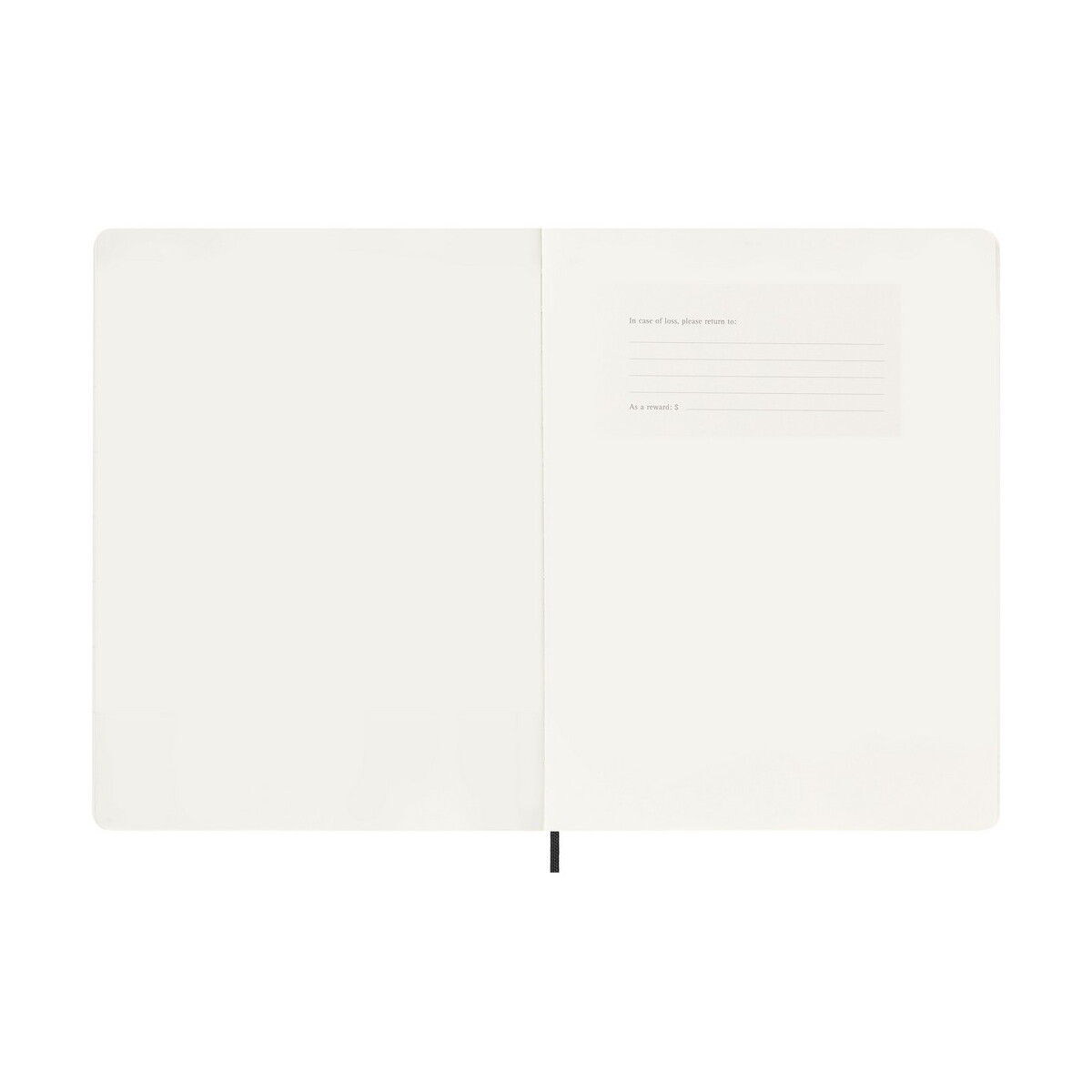 Notatniki z logo – kalendarz moleskine – czarny VM493.2027-03_INS09 Kalendarz MOLESKINE - czarny VM493.2027-03_INS09
