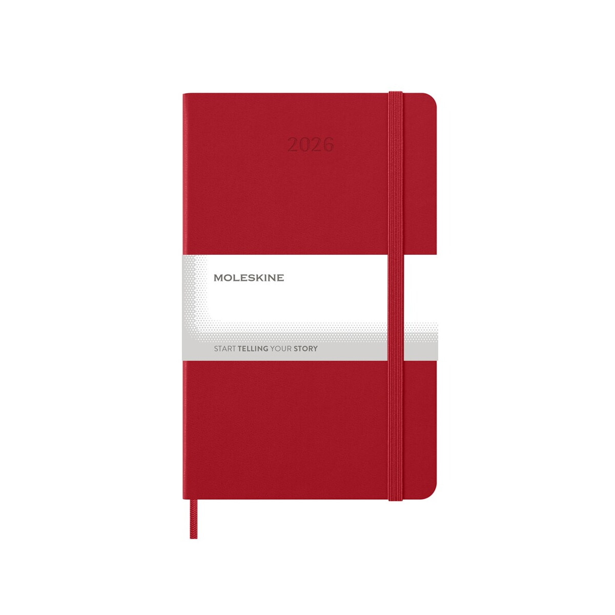Notatniki z logo – kalendarz moleskine – czerwony VM399.2027-05_AAA01 Kalendarz MOLESKINE - czerwony VM399.2027-05_AAA01