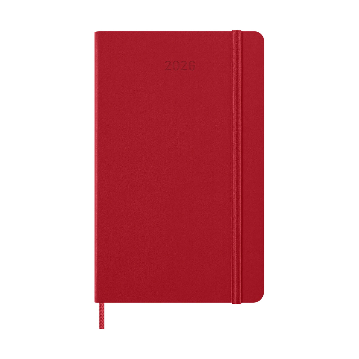 Notatniki z logo – kalendarz moleskine – czerwony VM399.2027-05_AAB01 Kalendarz MOLESKINE - czerwony VM399.2027-05_AAB01