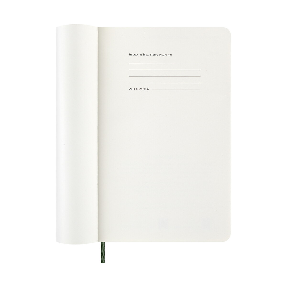 Notatniki z logo – kalendarz moleskine – khaki VM398.2027-25_INS01 Kalendarz MOLESKINE - khaki VM398.2027-25_INS01