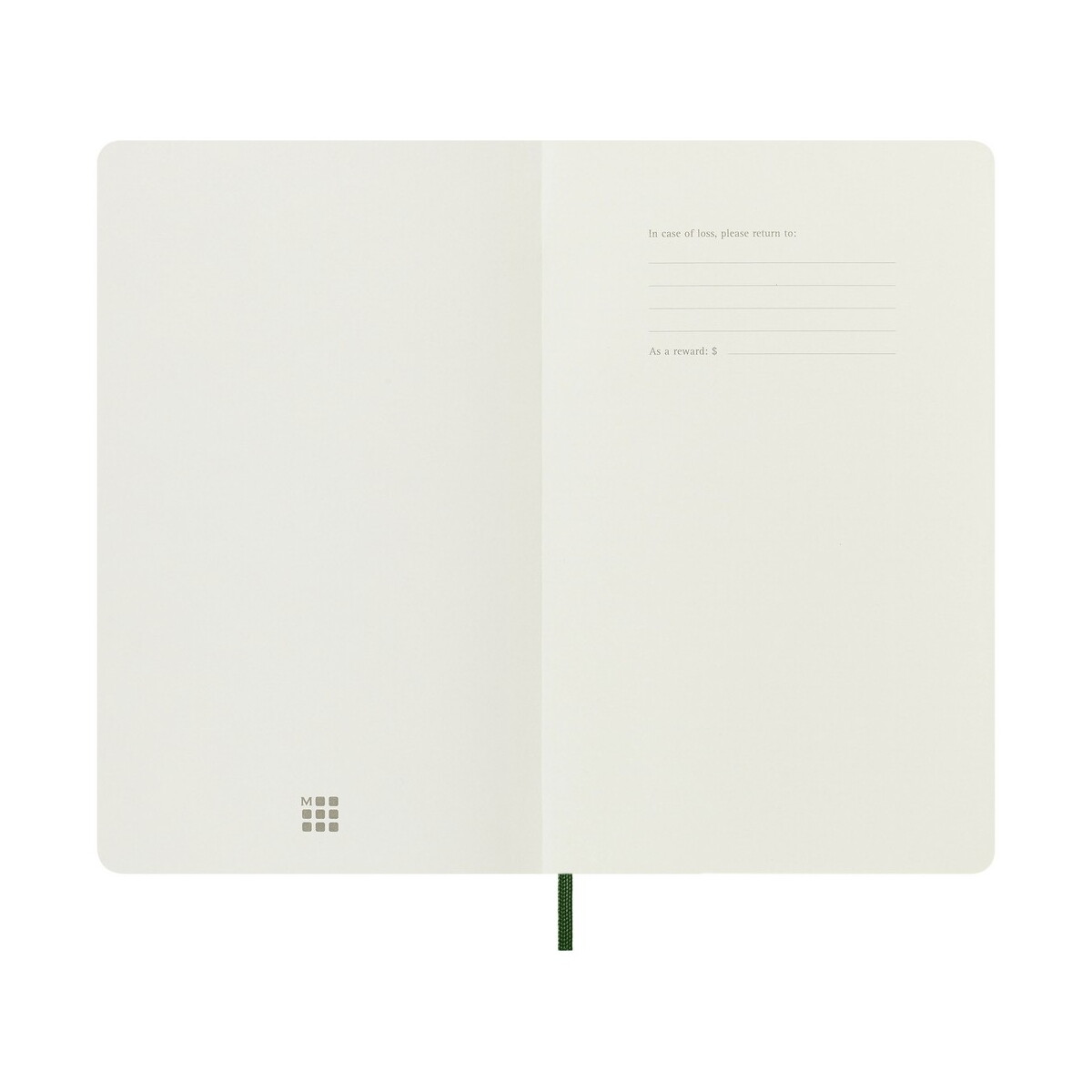 Notatniki z logo – kalendarz moleskine – khaki VM398.2027-25_INS09 Kalendarz MOLESKINE - khaki VM398.2027-25_INS09