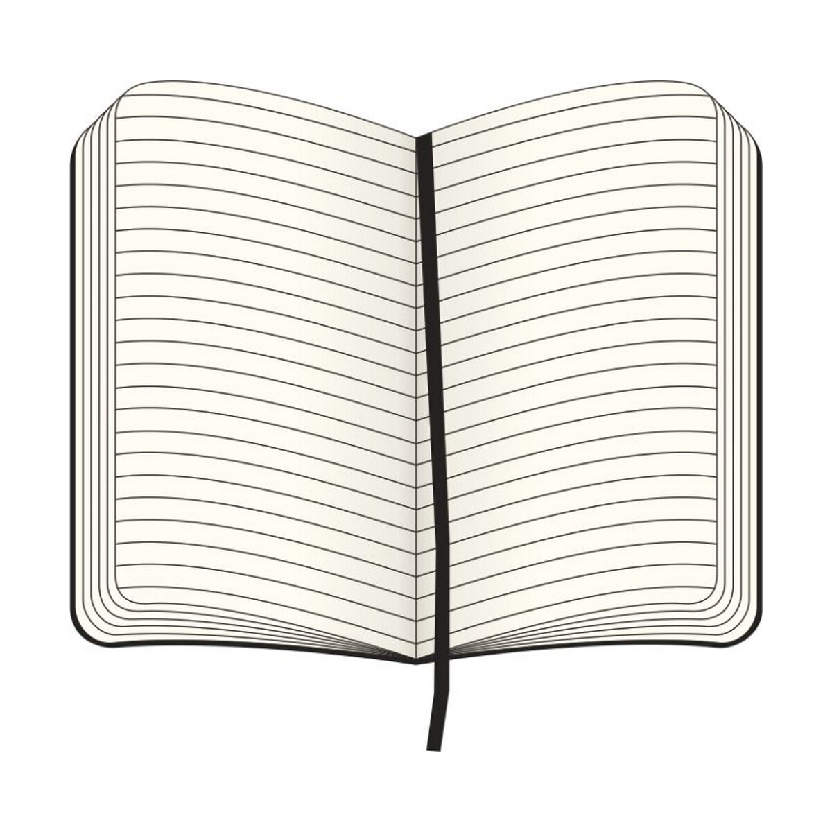 Notatniki z logo – moleskine notatnik ok. a5 – fioletowy VM301_1 MOLESKINE Notatnik ok. A5 - fioletowy VM301_1