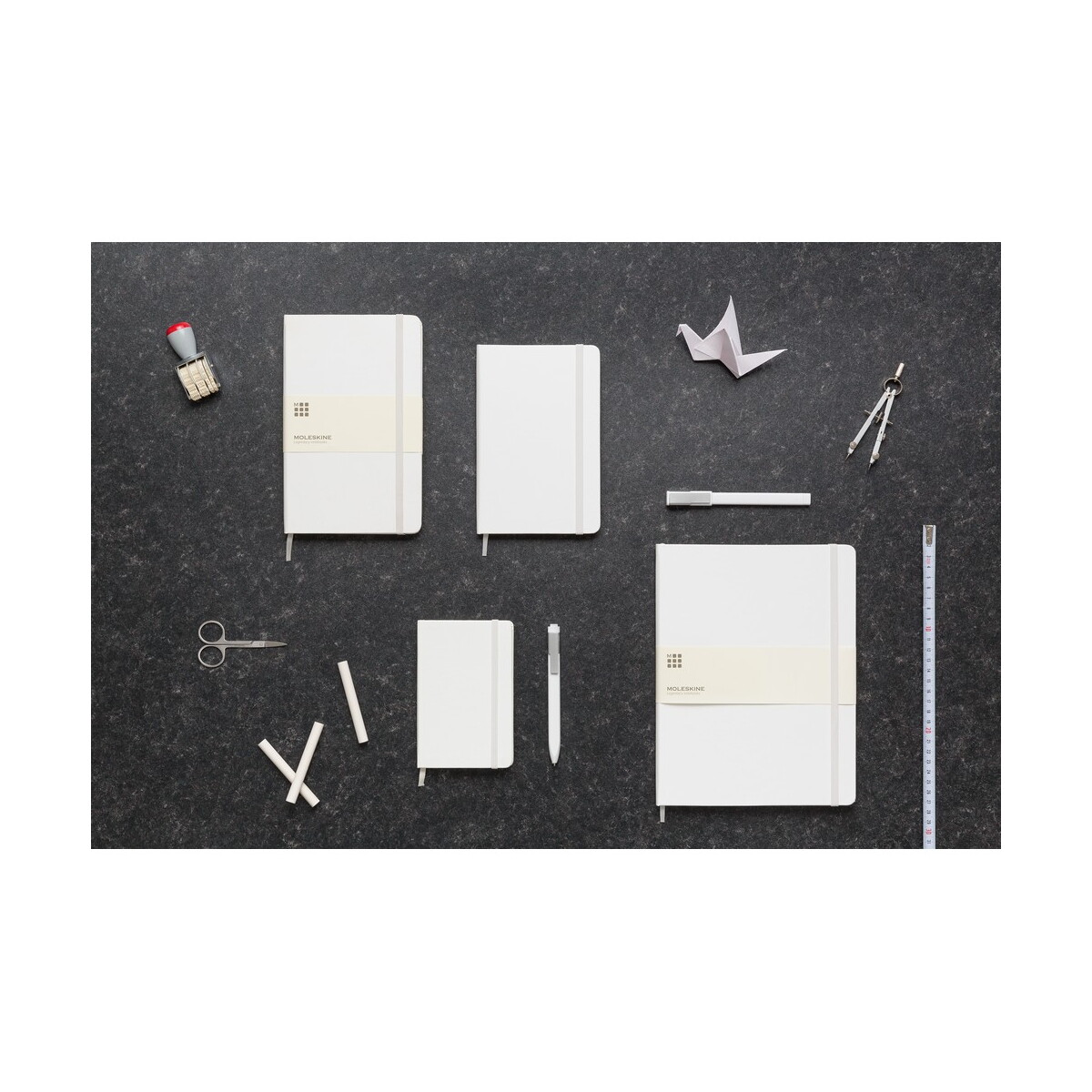 Notatniki z logo – moleskine notatnik ok. b6 – biały VM026-02_ATM MOLESKINE Notatnik ok. B6 - biały VM026-02_ATM