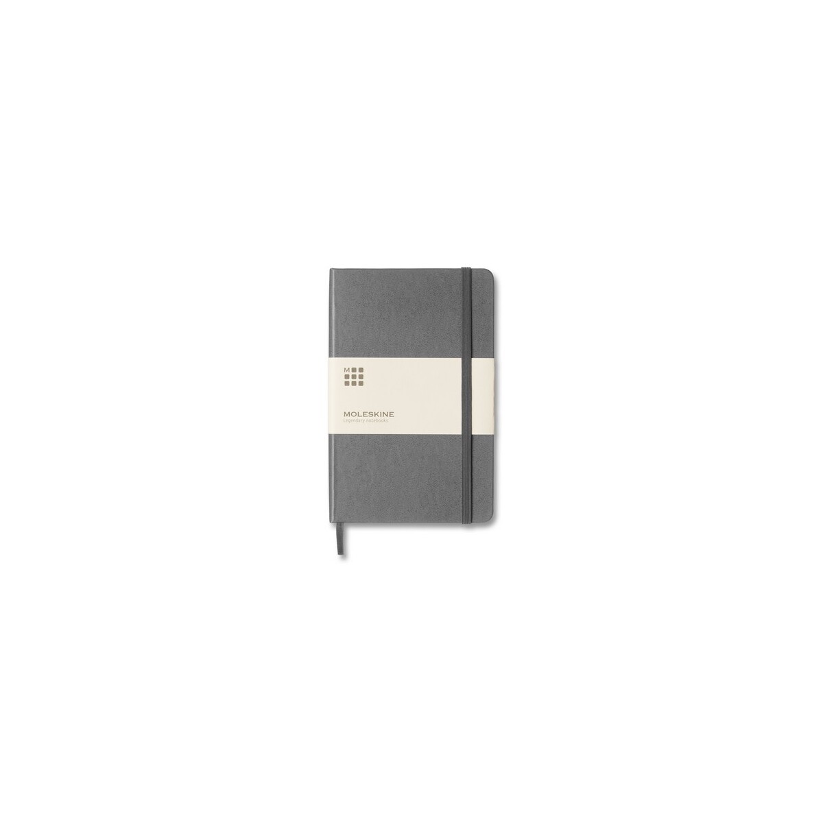 Notatniki z logo – moleskine notatnik ok. b6 – szary VM026-19_AAA02 MOLESKINE Notatnik ok. B6 - szary VM026-19_AAA02