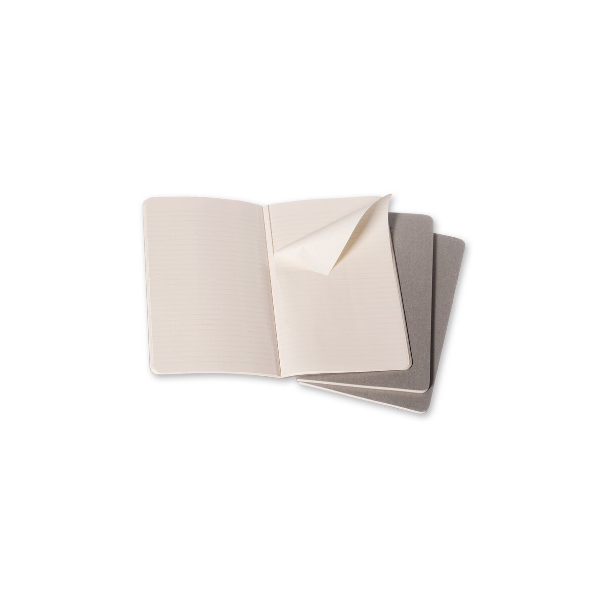 Notatniki z logo – zeszyt moleskine cahier journal ok. a6 – szary VM023-19_AAA03 Zeszyt MOLESKINE Cahier Journal ok. A6 - szary VM023-19_AAA03