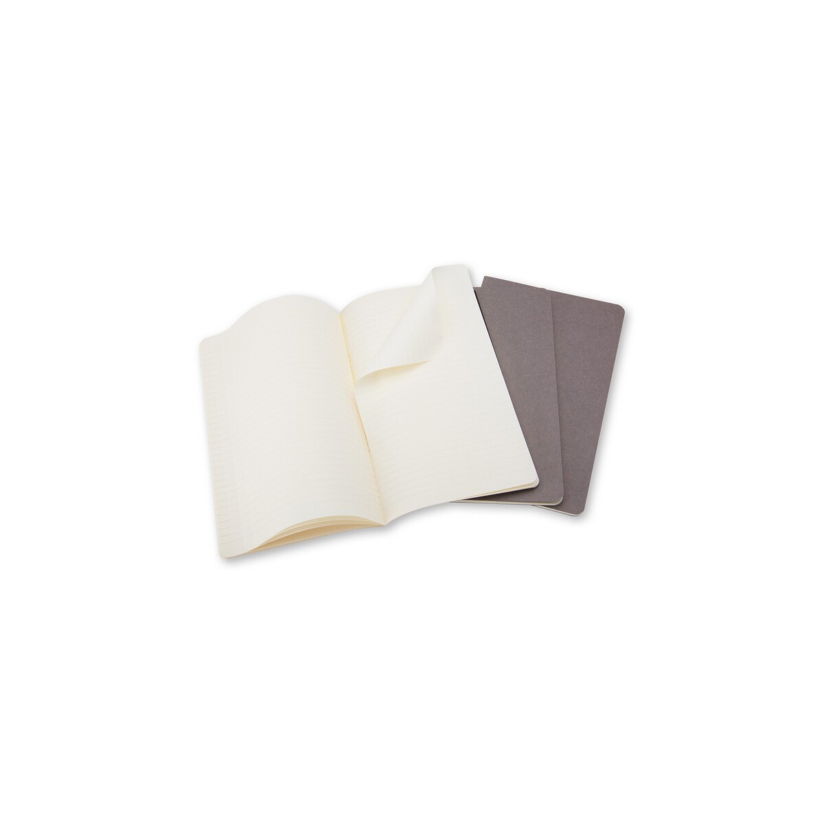 Notatniki z logo – zeszyt moleskine cahier journal ok. a6 – szary VM023-19_AAA08 Zeszyt MOLESKINE Cahier Journal ok. A6 - szary VM023-19_AAA08