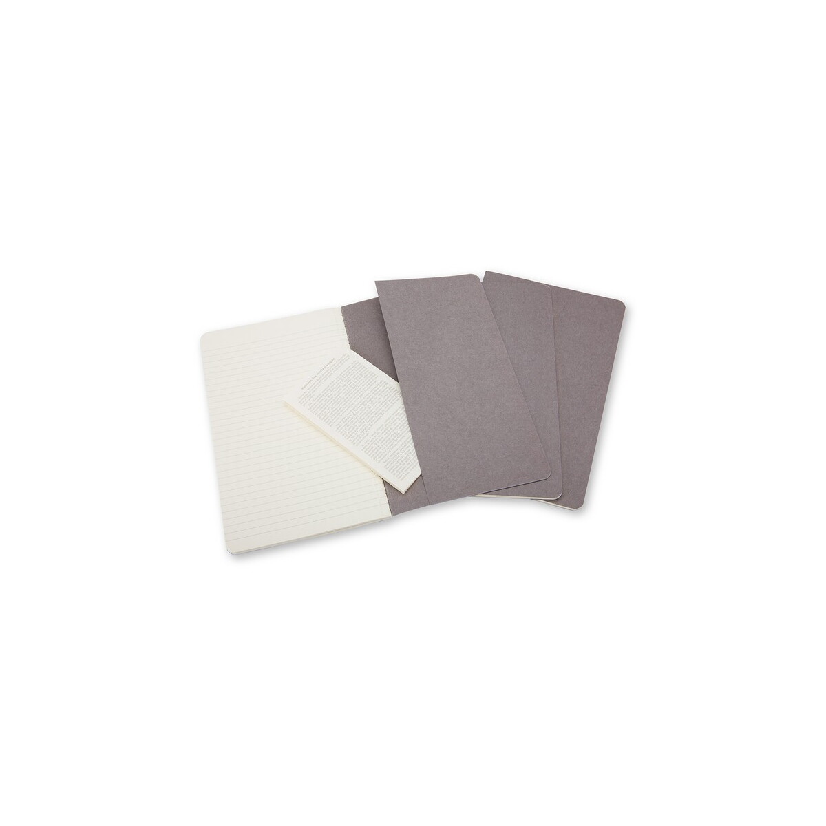 Notatniki z logo – zeszyt moleskine cahier journal ok. a6 – szary VM023-19_AAA09 Zeszyt MOLESKINE Cahier Journal ok. A6 - szary VM023-19_AAA09