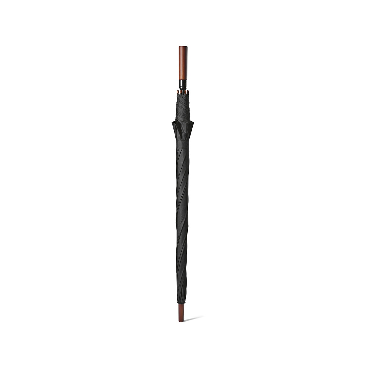 Parasole klasyczne z logo – parasol aretha 32″ rpet – czarny AUM004_103-A Parasol Aretha 32