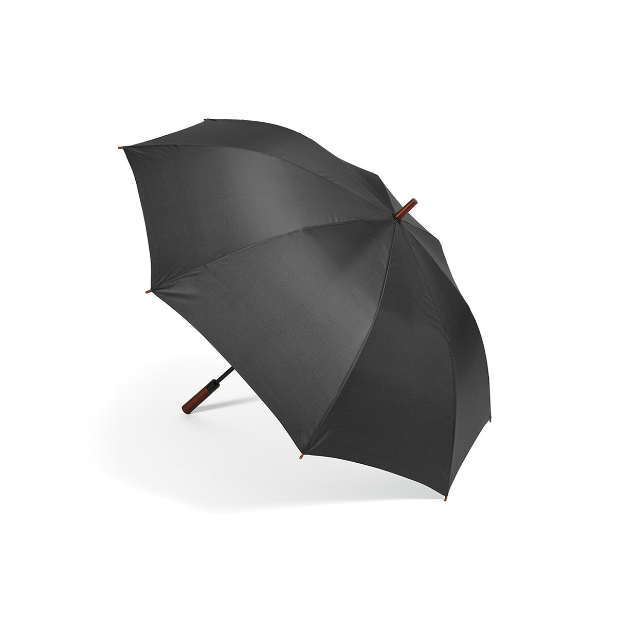 Parasole klasyczne z logo – parasol aretha 32″ rpet – czarny AUM004_103-C Parasol Aretha 32
