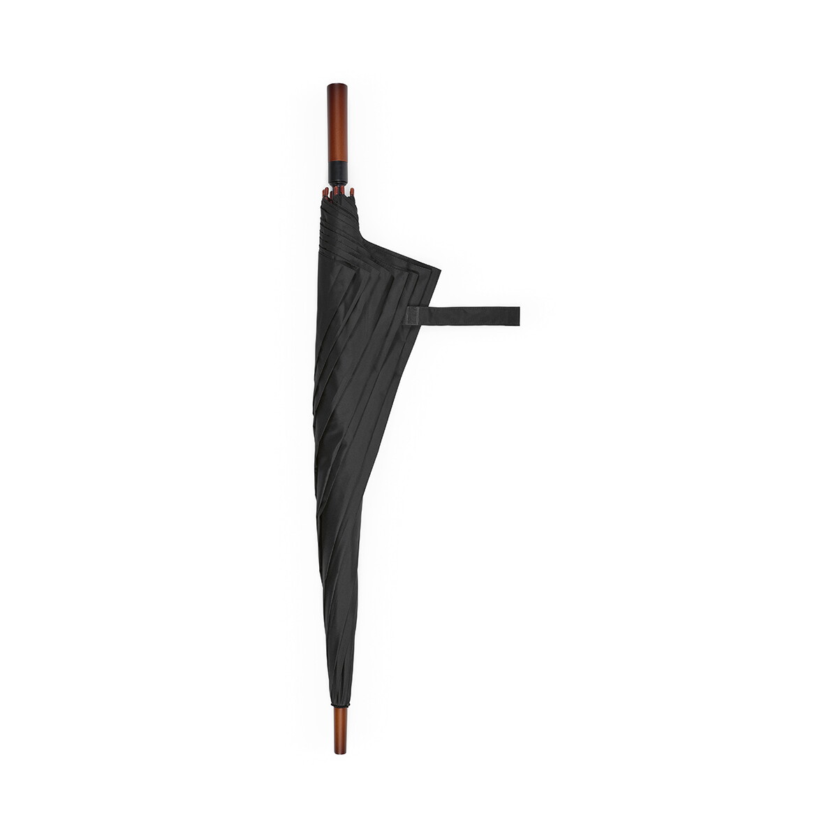 Parasole klasyczne z logo – parasol aretha 32″ rpet – czarny AUM004_103-D Parasol Aretha 32