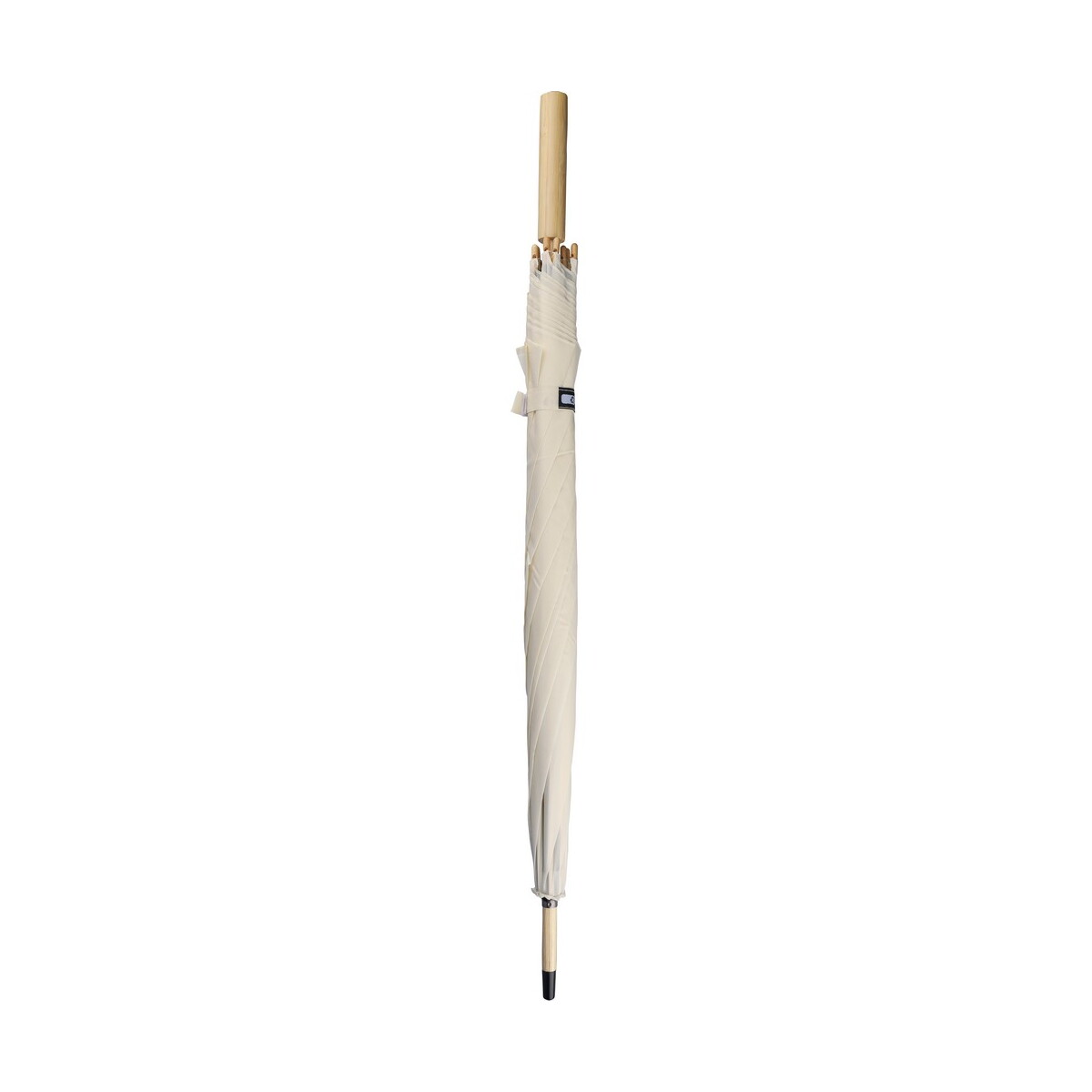 Parasole klasyczne z logo – parasol automatyczny – beżowy VB104-20_AAB01 Parasol automatyczny - beżowy VB104-20_AAB01
