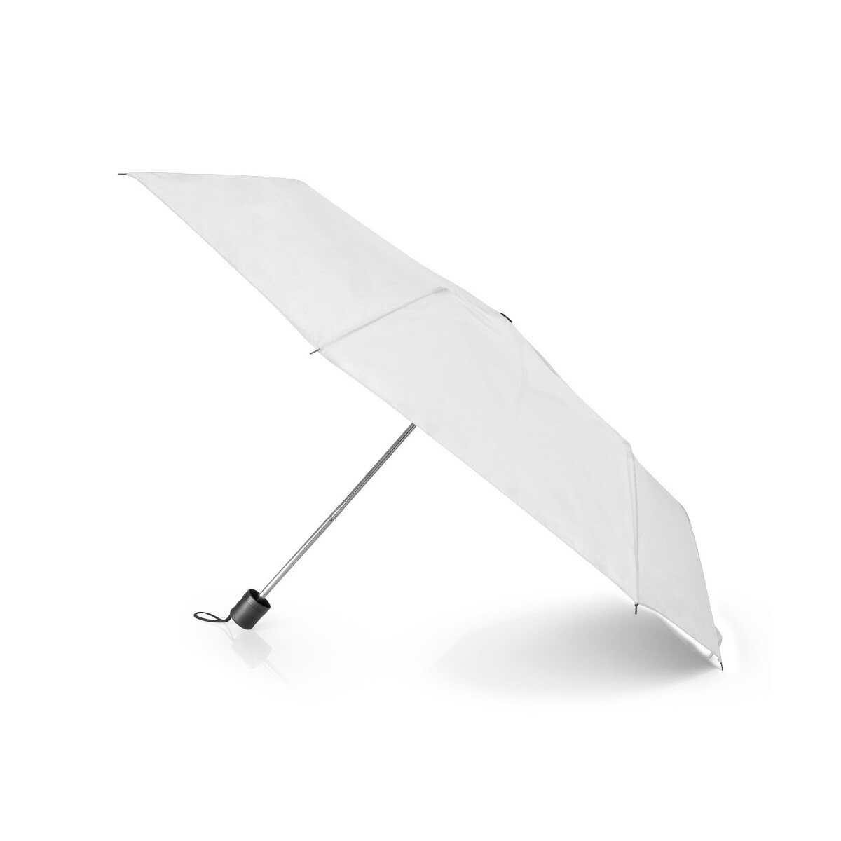 Parasole klasyczne z logo – parasol manualny, składany | bores – biały VA066-02_AAB02 Parasol manualny, składany | Bores - biały VA066-02_AAB02