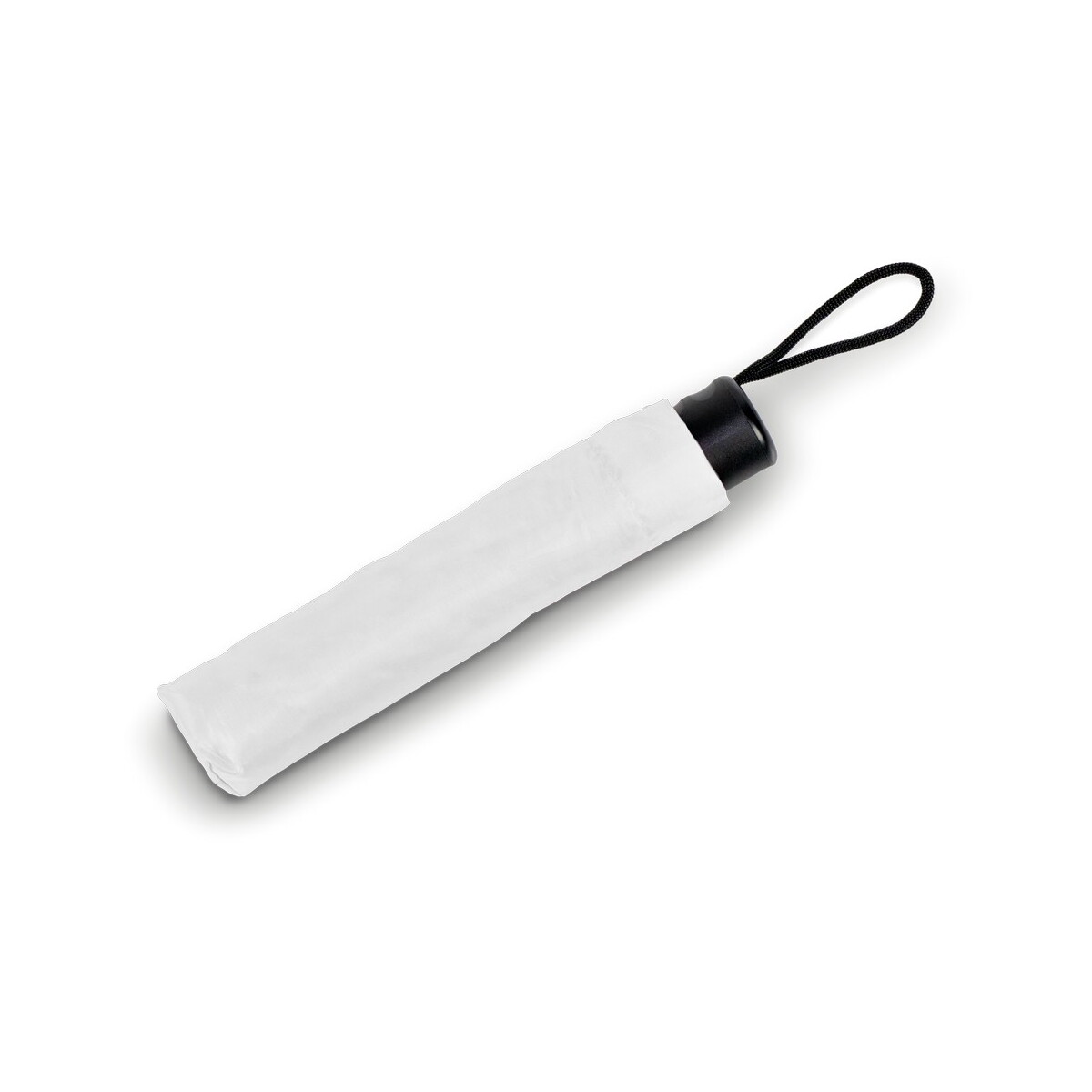 Parasole klasyczne z logo – parasol manualny, składany | bores – biały VA066-02_AAB04 Parasol manualny, składany | Bores - biały VA066-02_AAB04
