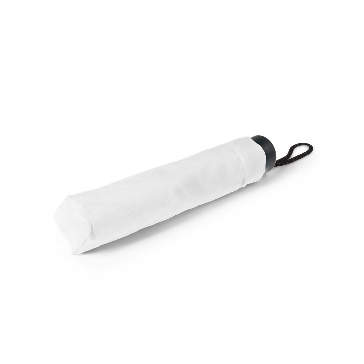 Parasole klasyczne z logo – parasol manualny, składany | bores – biały VA066-02_AAB05 Parasol manualny, składany | Bores - biały VA066-02_AAB05