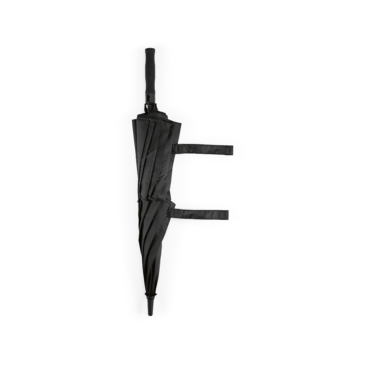 Parasole klasyczne z logo – parasol prince 23″ rpet – czarny AUM005_103-D Parasol Prince 23