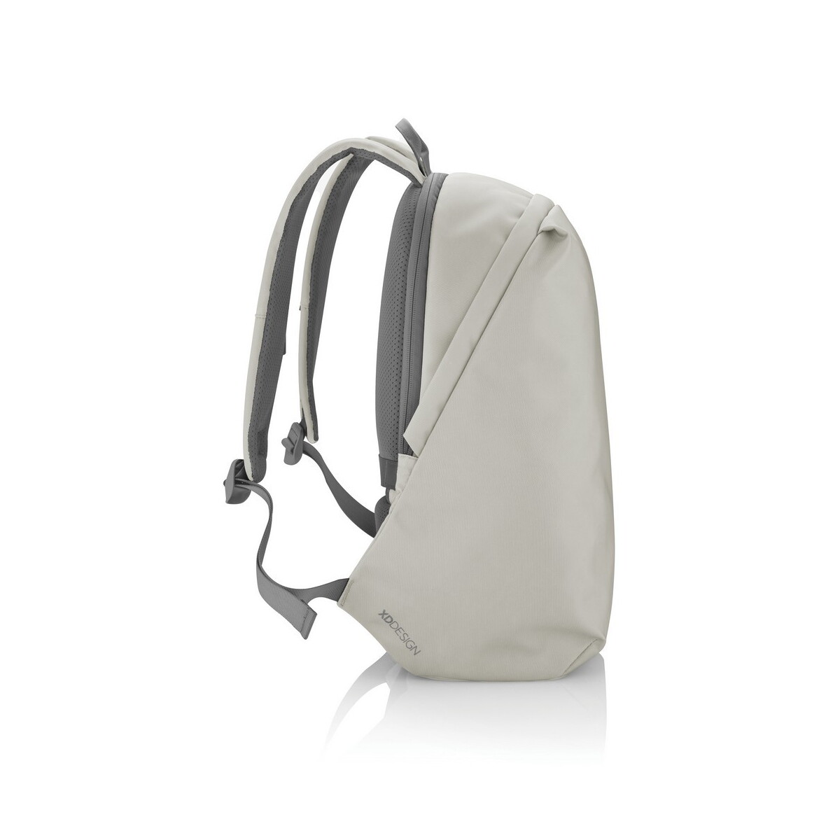 Plecaki z logo – bobby soft plecak chroniący przed kieszonkowcami – grey, grey P705.7919__B_5 Bobby Soft plecak chroniący przed kieszonkowcami - grey, grey P705.7919__B_5