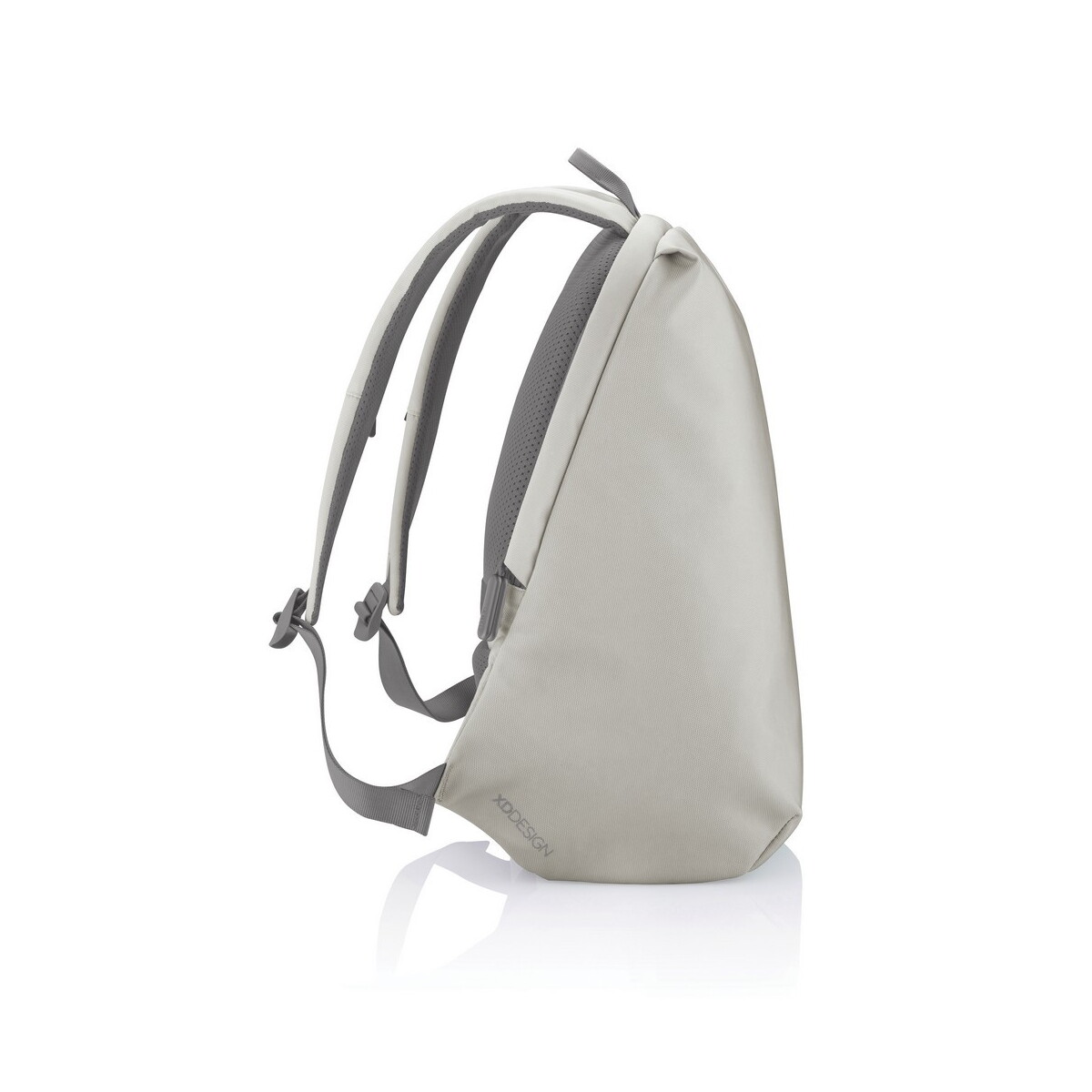 Plecaki z logo – bobby soft plecak chroniący przed kieszonkowcami – grey, grey P705.7919__B_6 Bobby Soft plecak chroniący przed kieszonkowcami - grey, grey P705.7919__B_6