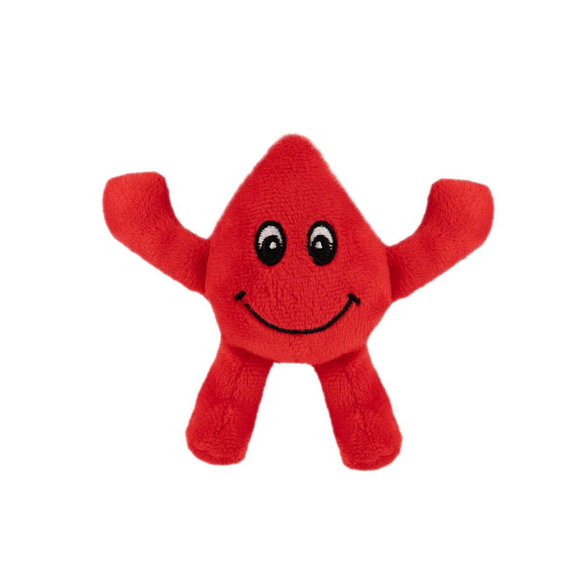 Pluszaki z logo – pluszowa kropla | vaiva – czerwona HE859-05_AAB01 Pluszowa kropla | Vaiva - czerwona HE859-05_AAB01