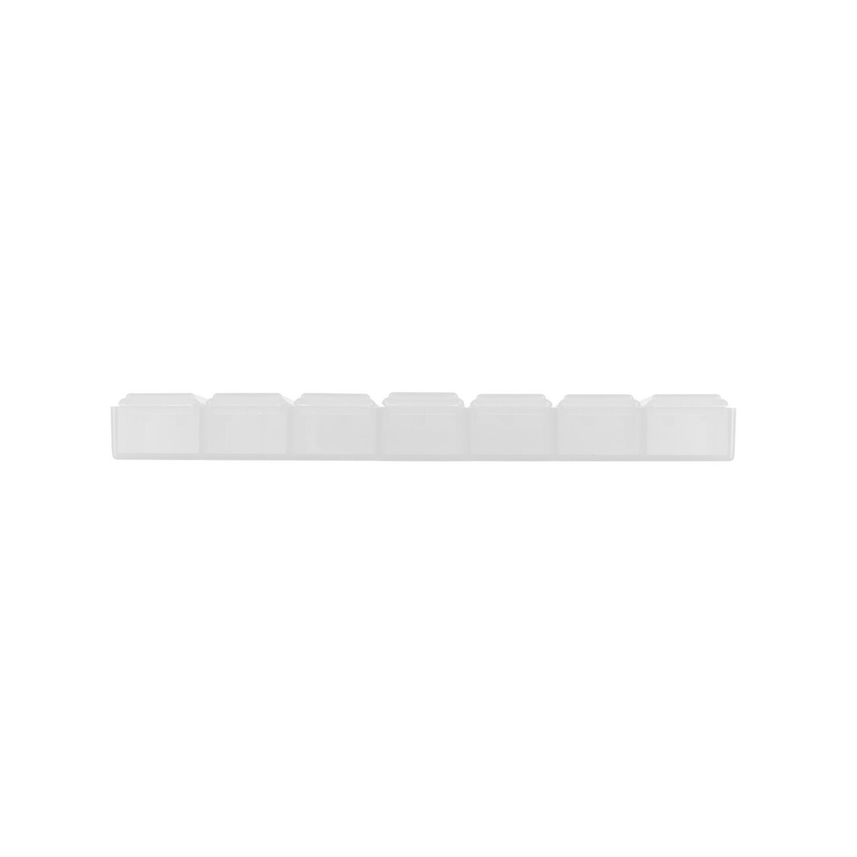 Pojemniki na tabletki z logo – pojemnik na tabletki z 7 przegrodami – biały V9597.0-02_ICF01 Pojemnik na tabletki z 7 przegrodami - biały V9597.0-02_ICF01