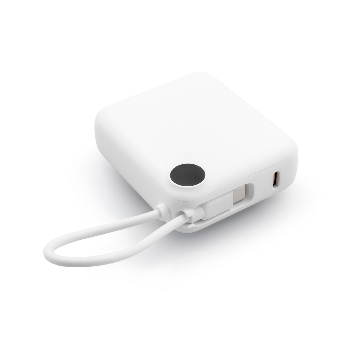 Powerbanki z logo – power bank 10000 mah | alula – biały VA922-02_AAA02 Power bank 10000 mAh | Alula - biały VA922-02_AAA02