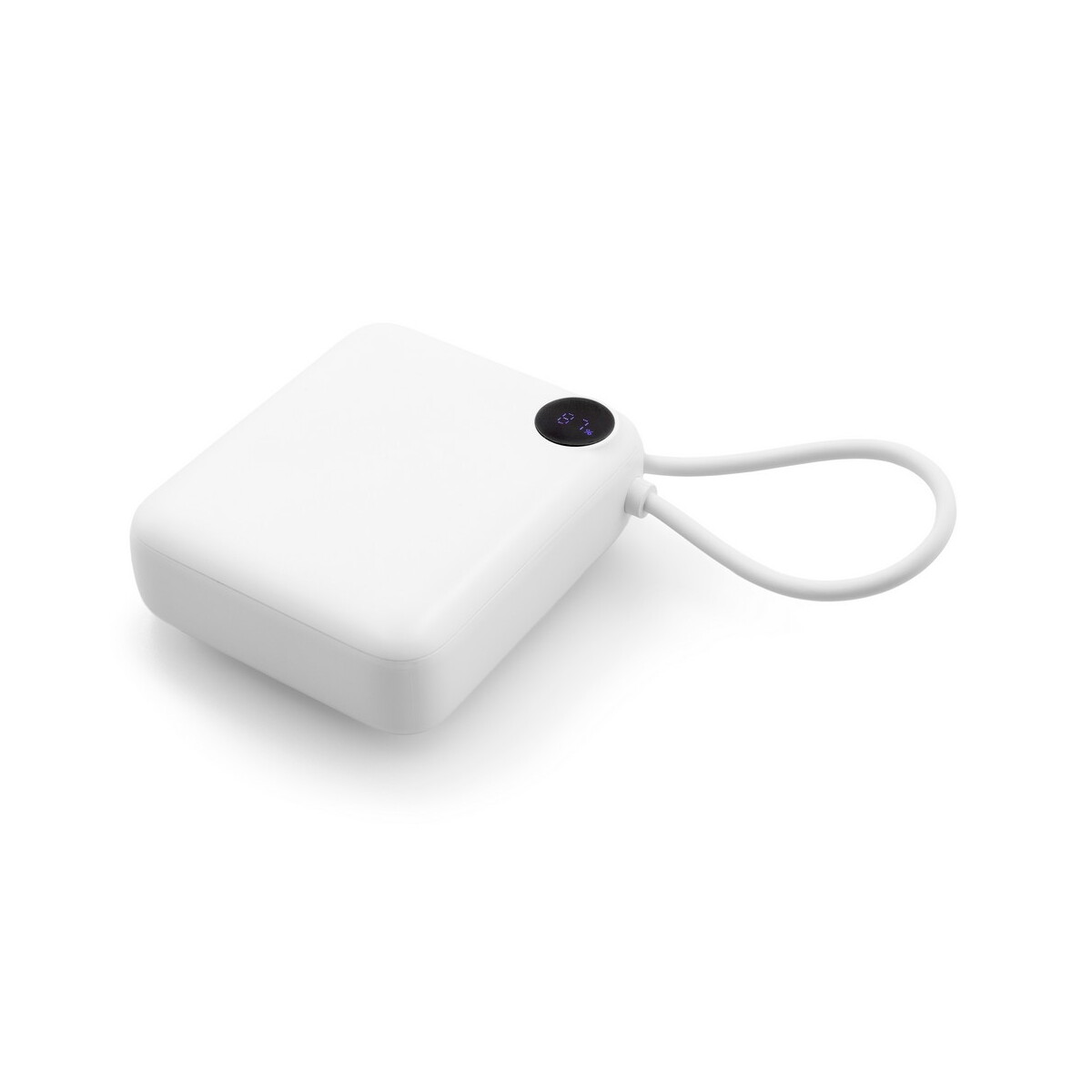 Powerbanki z logo – power bank 10000 mah | alula – biały VA922-02_AAA03 Power bank 10000 mAh | Alula - biały VA922-02_AAA03