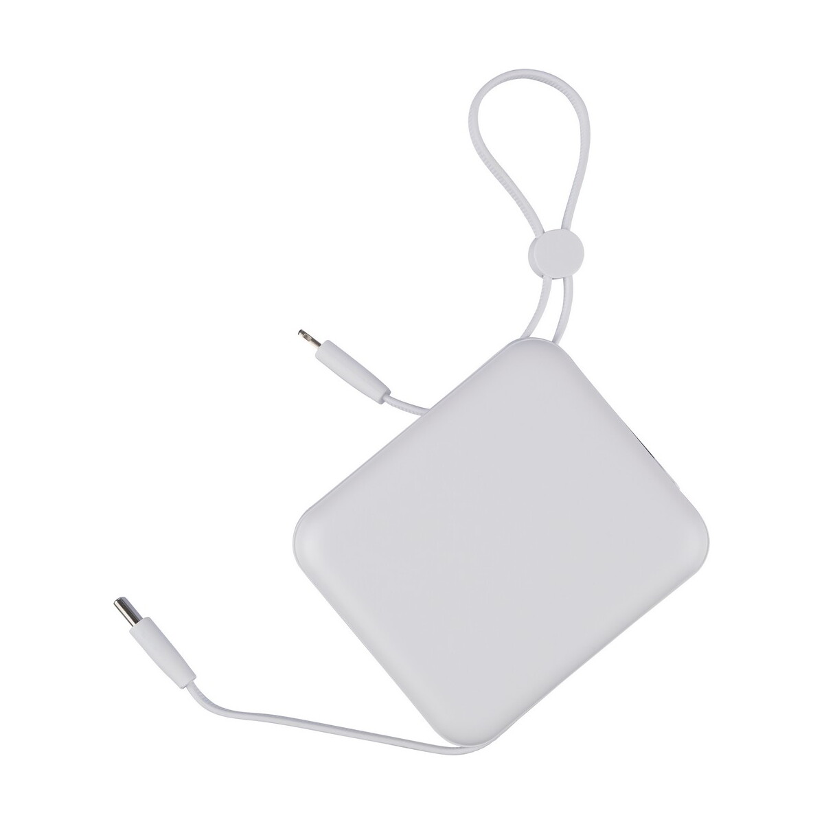 Powerbanki z logo – power bank 10000 mah – biały VB100-02_AAA07 Power bank 10000 mAh - biały VB100-02_AAA07