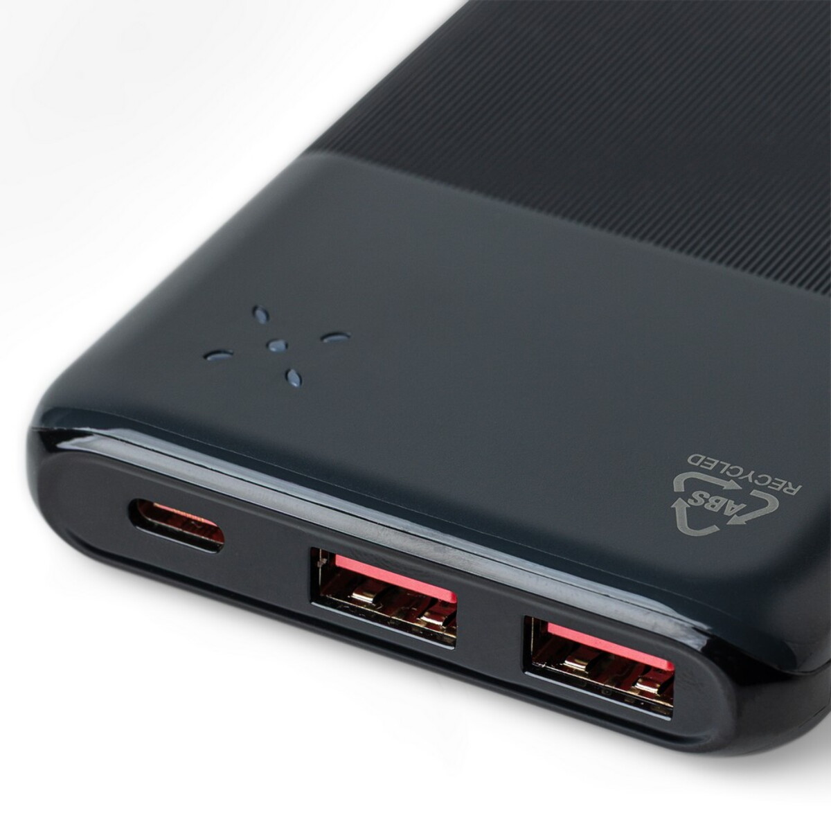 Powerbanki z logo – power bank 10000 mah – czarny VB102-03_IDE01 Power bank 10000 mAh - czarny VB102-03_IDE01