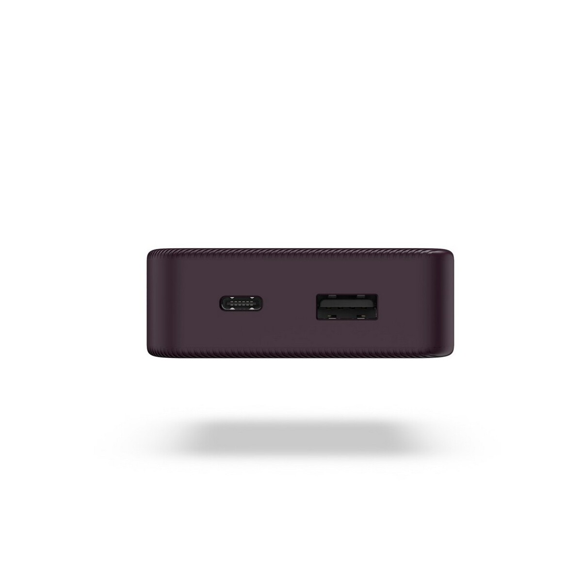 Powerbanki z logo – power bank 10000 mah hama power pack – burgundowy VH023-12_ITP01 Power bank 10000 mAh Hama Power Pack - burgundowy VH023-12_ITP01