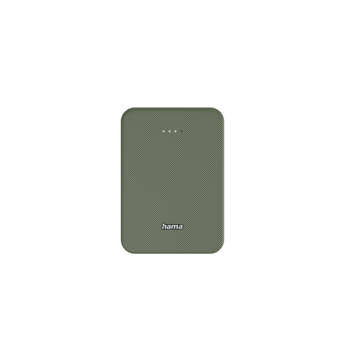 Powerbanki z logo – power bank 10000 mah hama power pack – zielony VH023-06_AAB01 Power bank 10000 mAh Hama Power Pack - zielony VH023-06_AAB01
