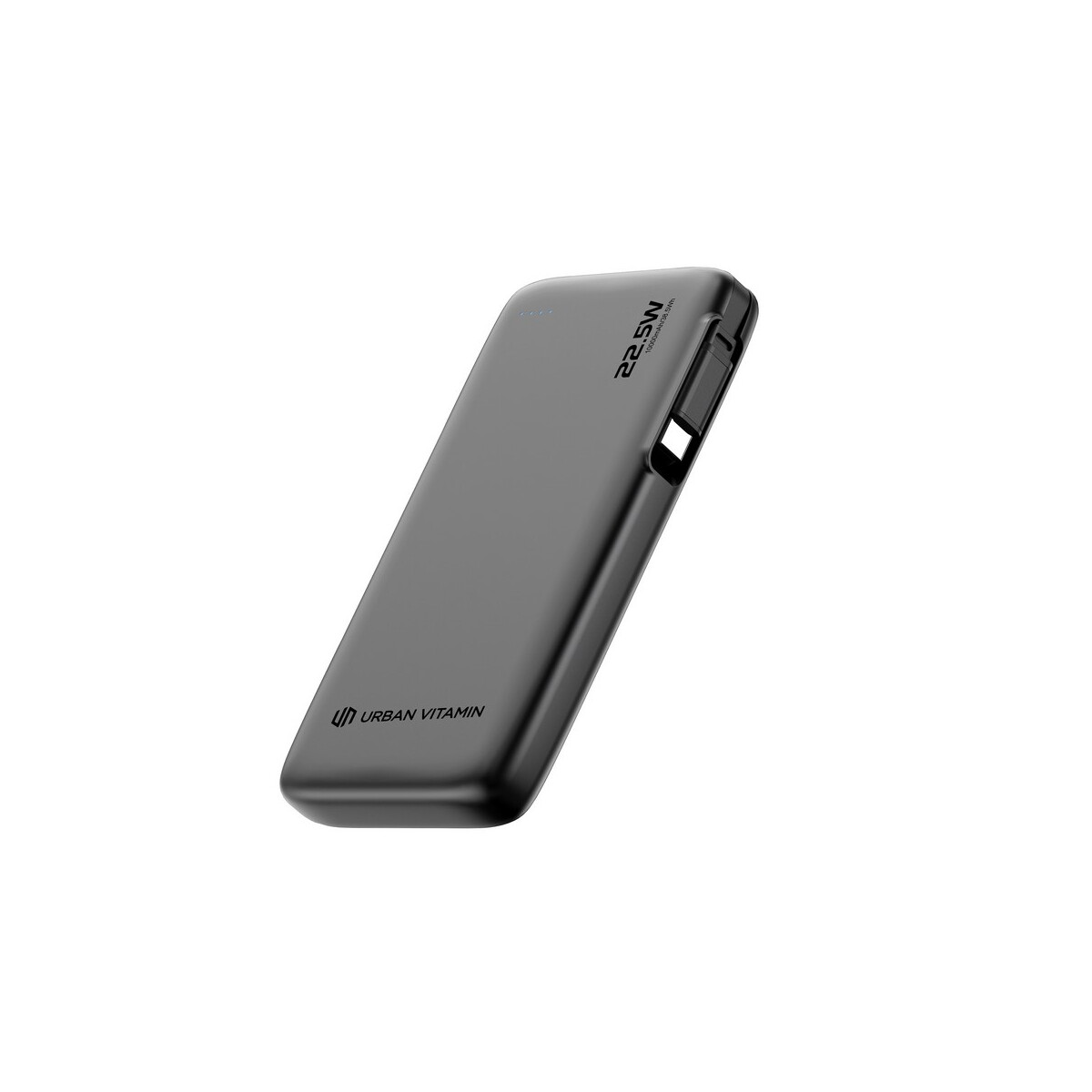 Powerbanki z logo – power bank 10000 mah urban vitamin emeryville – czarny P322.7301__B_4 Power bank 10000 mAh Urban Vitamin Emeryville - czarny P322.7301__B_4