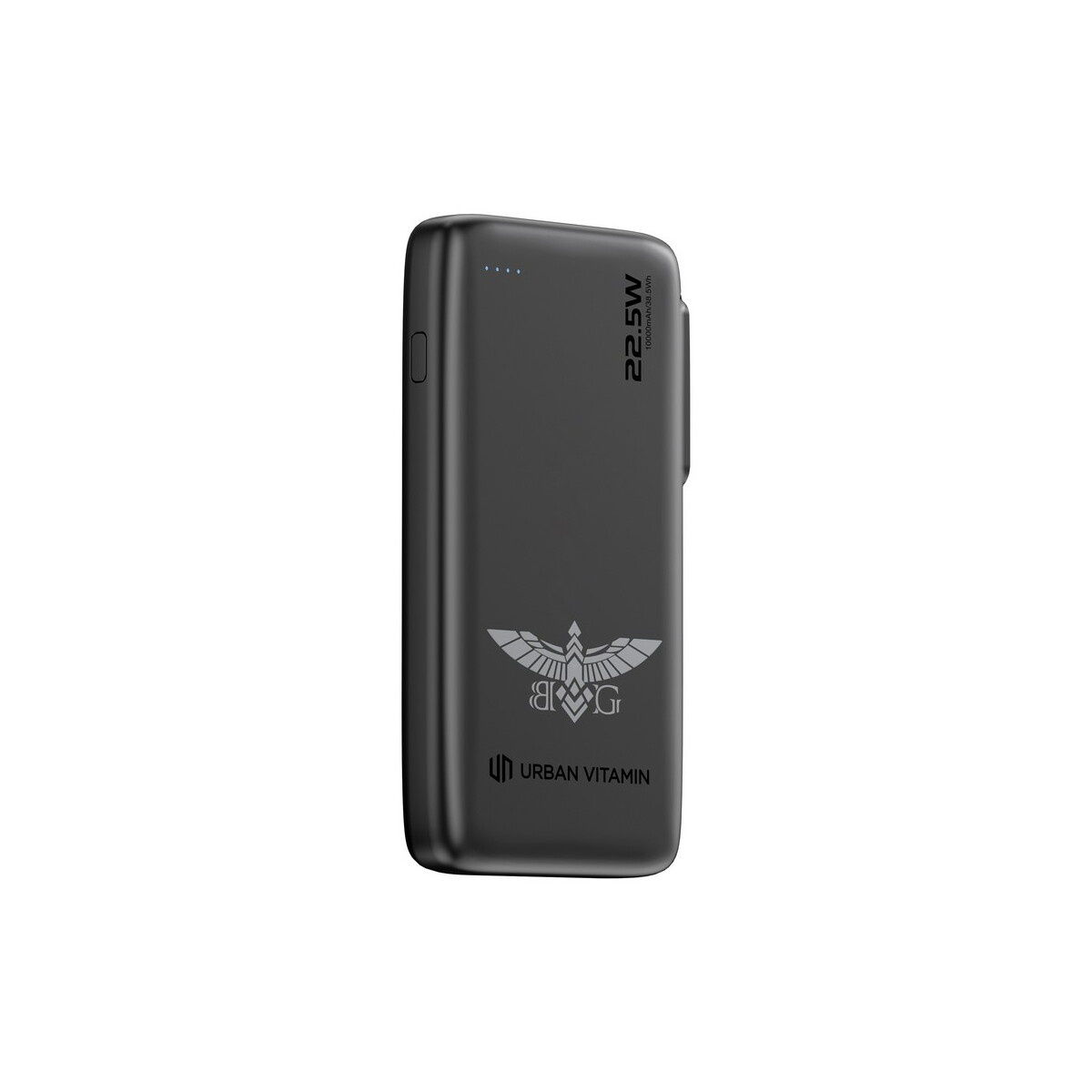 Powerbanki z logo – power bank 10000 mah urban vitamin emeryville – czarny P322.7301__D_100 Power bank 10000 mAh Urban Vitamin Emeryville - czarny P322.7301__D_100