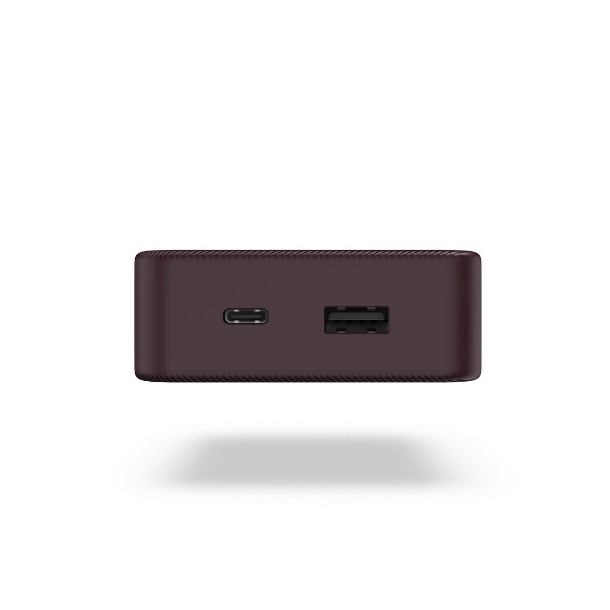 Powerbanki z logo – power bank 20000 mah hama power pack – burgundowy VH024-12_ITP01 Power bank 20000 mAh Hama Power Pack - burgundowy VH024-12_ITP01