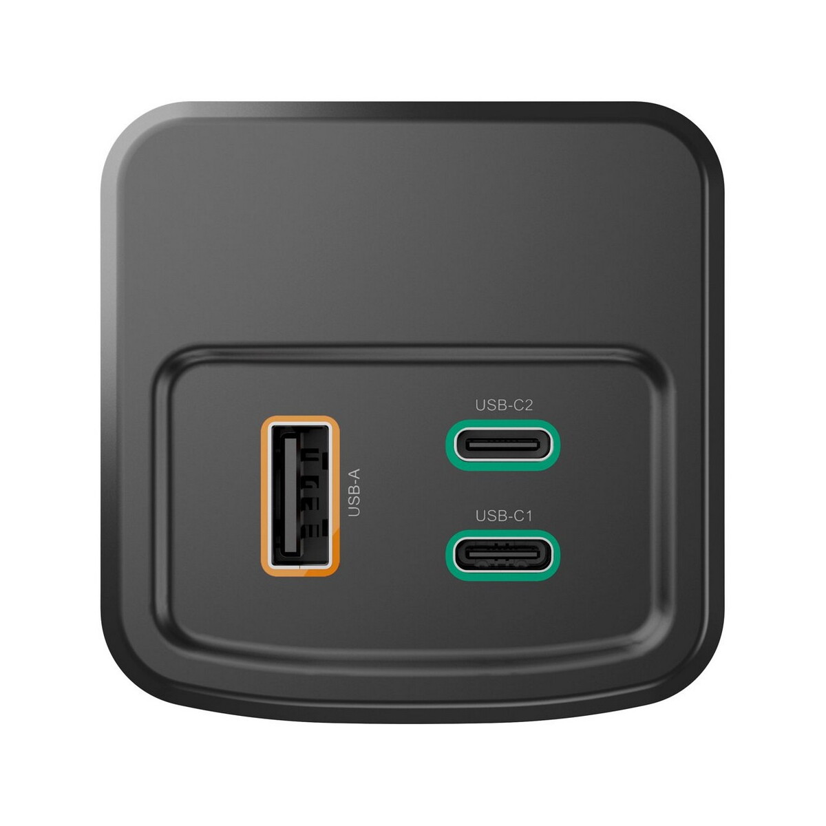 Powerbanki z logo – power bank 24000 mah hama high power 200w – grafitowy VH030-15_ITP01 Power bank 24000 mAh Hama High Power 200W - grafitowy VH030-15_ITP01