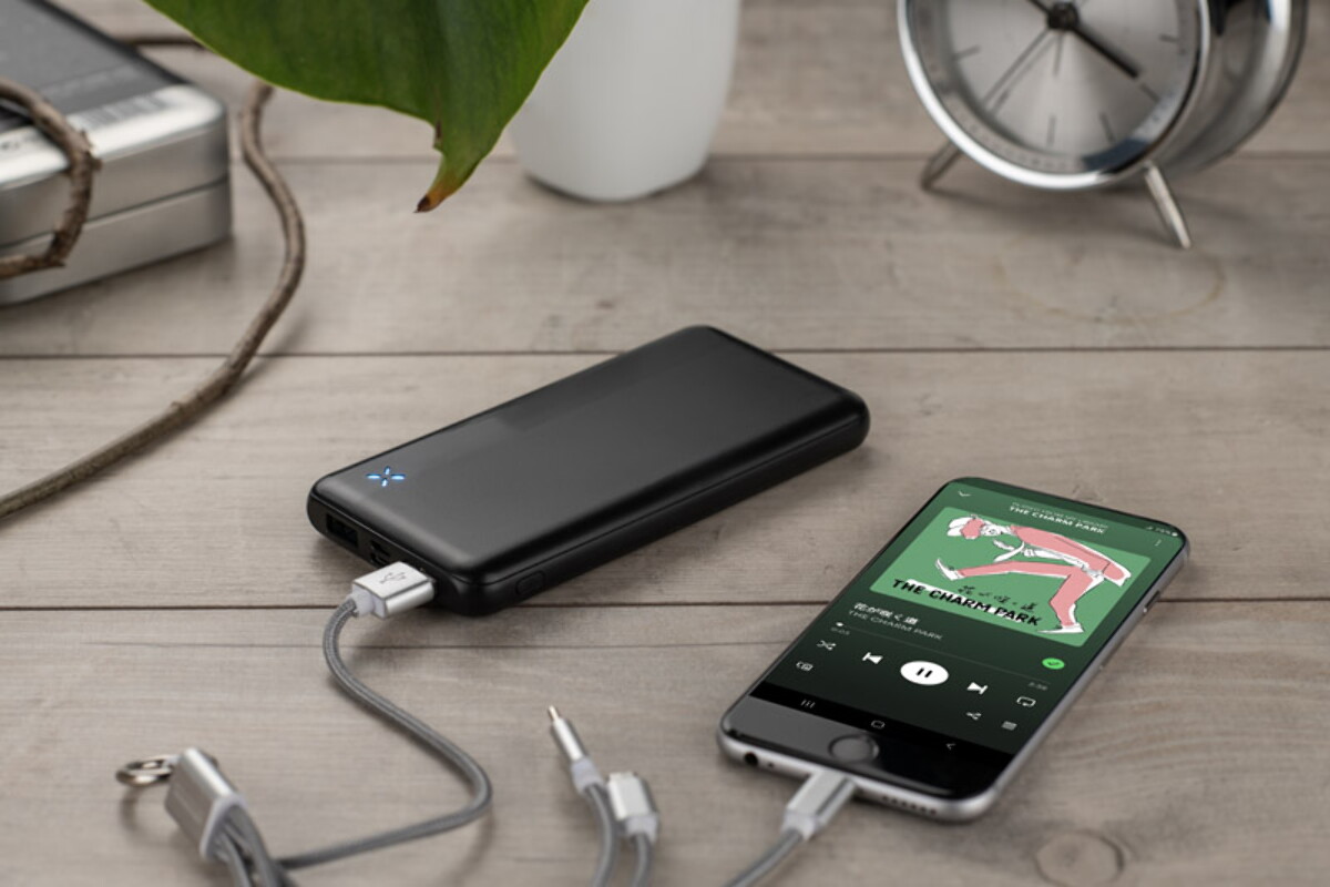 Powerbanki z logo – powerbank magion 10000 mah 22,5w – czarny 45137-02_m Powerbank MAGION 10000 mAh 22,5W - czarny 45137-02_m