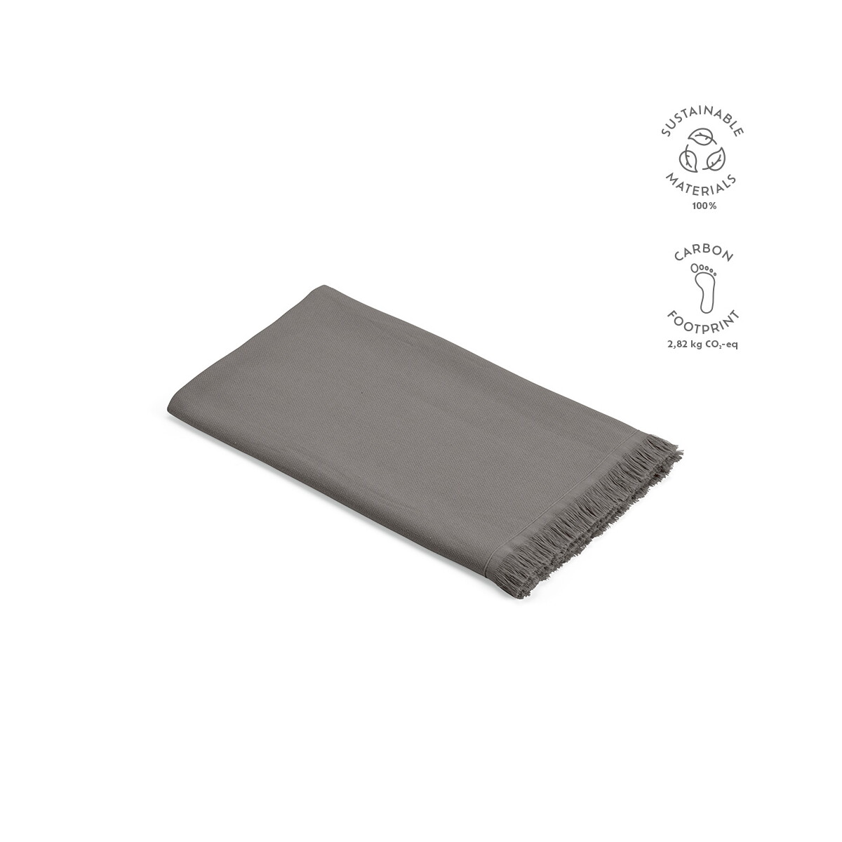 Ręczniki z logo – ręcznik cellini bawełna z recyklingu 250 gsm eu – szary ATW008_113-kpi Ręcznik Cellini bawełna z recyklingu 250 gsm EU - Szary ATW008_113-kpi