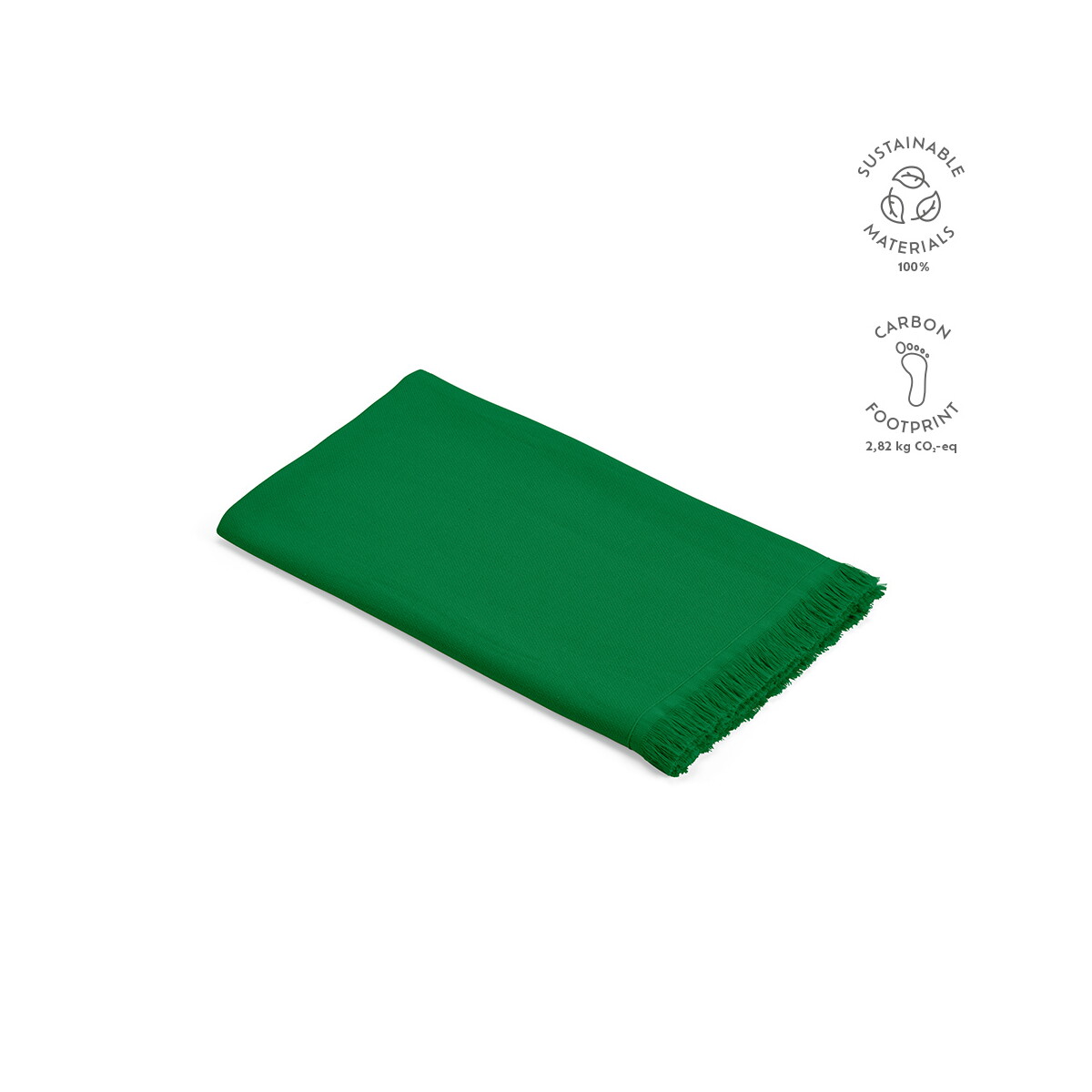 Ręczniki z logo – ręcznik cellini bawełna z recyklingu 250 gsm eu – zielony ATW008_109-kpi Ręcznik Cellini bawełna z recyklingu 250 gsm EU - Zielony ATW008_109-kpi