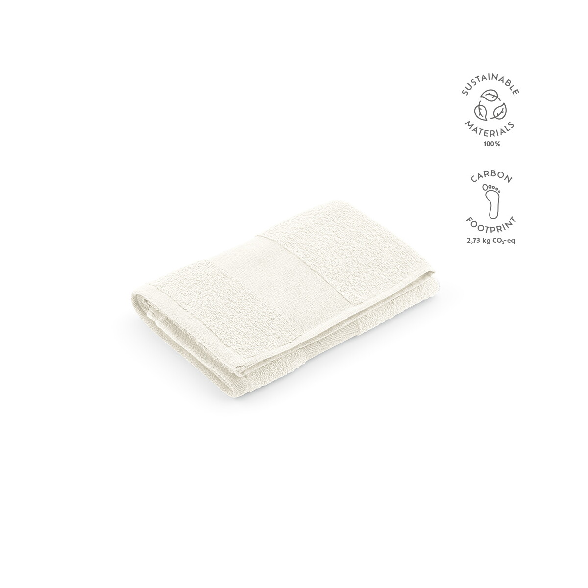 Ręczniki z logo – ręcznik donatello l z recyklingowanej bawełny 370 gsm eu – biały ATW001_106-kpi Ręcznik Donatello L z recyklingowanej bawełny 370 gsm EU - Biały ATW001_106-kpi