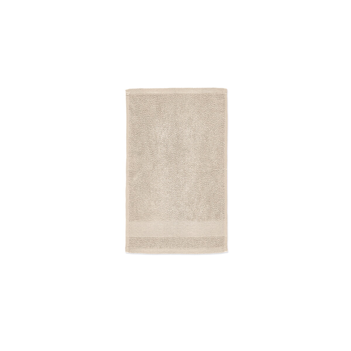 Ręczniki z logo – ręcznik donatello s bawełna z recyklingu 370 gsm eu – beżowy ATW003_131-front Ręcznik Donatello S bawełna z recyklingu 370 gsm EU - Beżowy ATW003_131-front