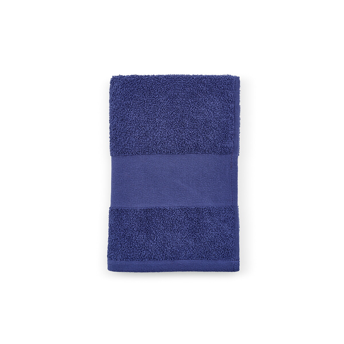 Ręczniki z logo – ręcznik donatello s bawełna z recyklingu 370 gsm eu – granatowy ATW003_134-A Ręcznik Donatello S bawełna z recyklingu 370 gsm EU - granatowy ATW003_134-A