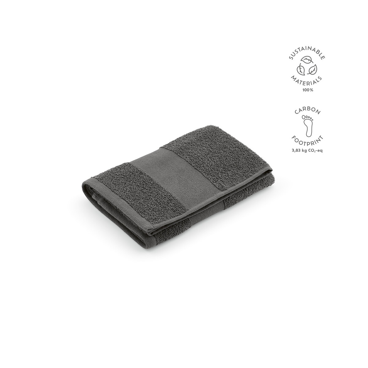 Ręczniki z logo – ręcznik donatello xl bawełna z recyklingu 370 gsm eu – ciemnoszary ATW010_133-kpi Ręcznik Donatello XL bawełna z recyklingu 370 gsm EU - ciemnoszary ATW010_133-kpi