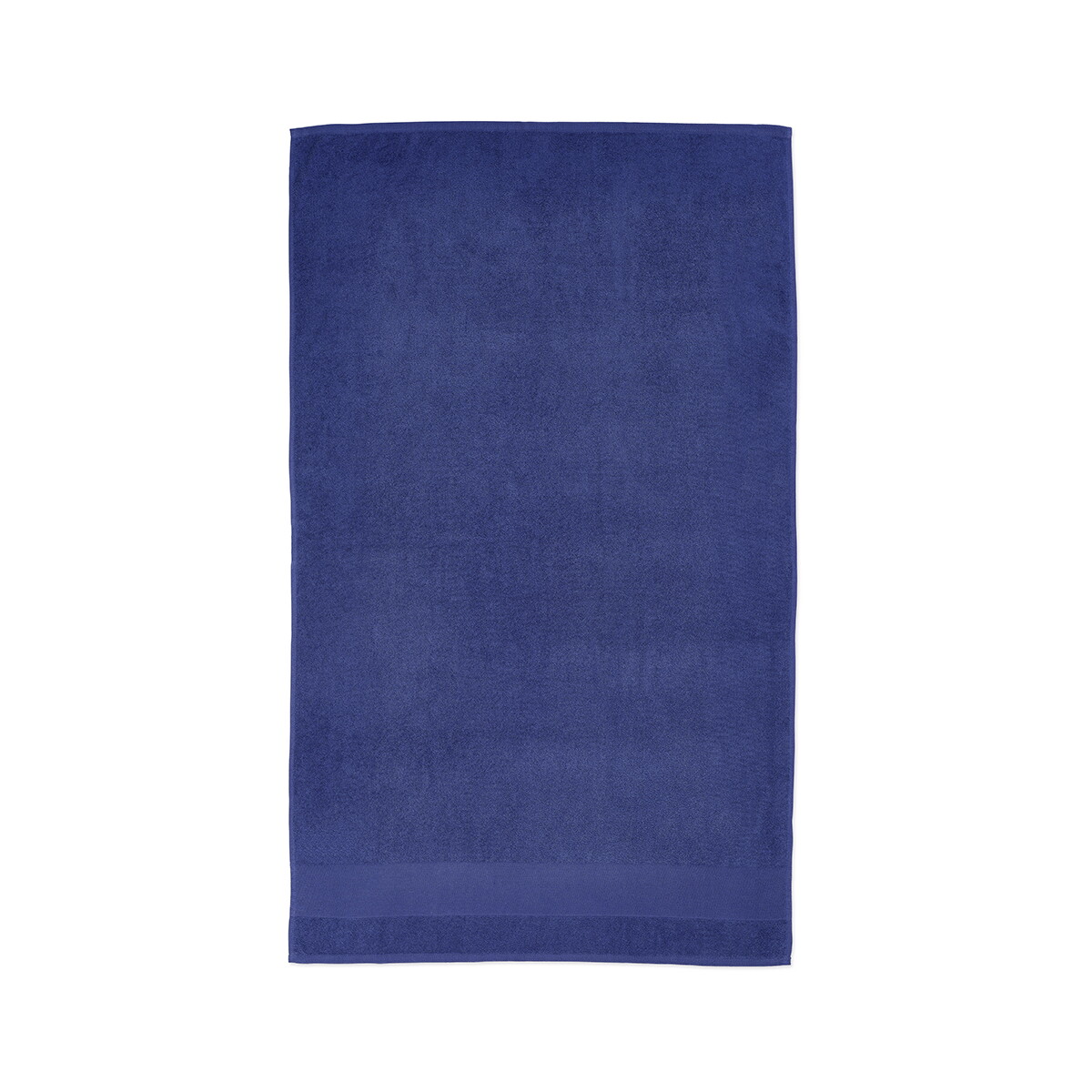 Ręczniki z logo – ręcznik donatello xl bawełna z recyklingu 370 gsm eu – granatowy ATW010_134-front Ręcznik Donatello XL bawełna z recyklingu 370 gsm EU - granatowy ATW010_134-front