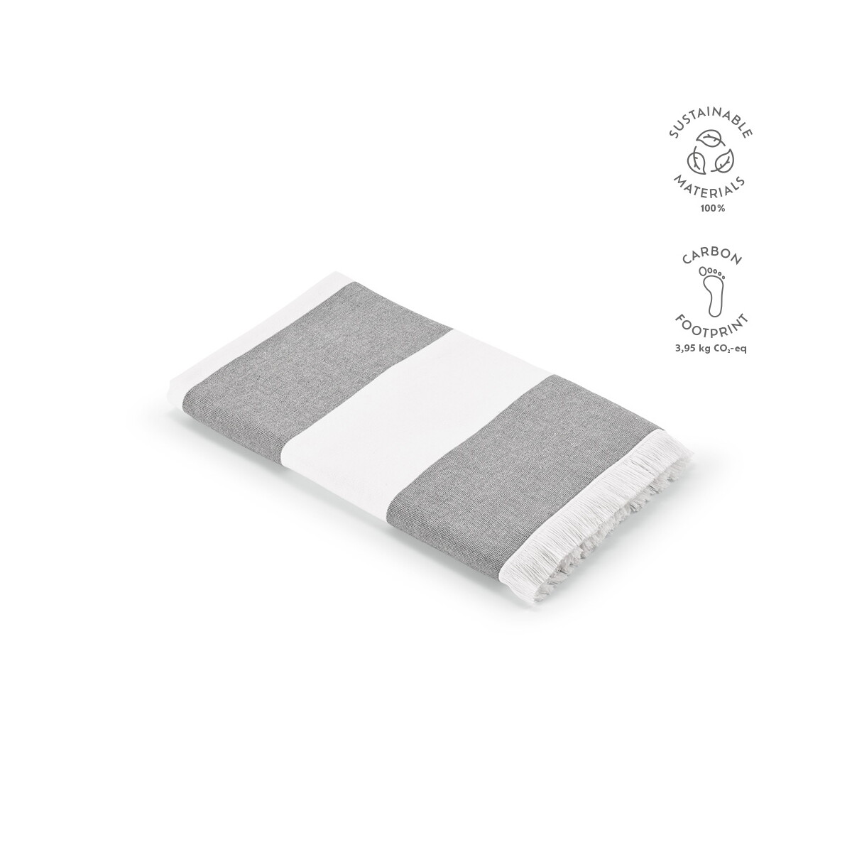 Ręczniki z logo – ręcznik rodin bawełna z recyklingu 350 gsm eu – szary ATW007_113-kpi Ręcznik Rodin bawełna z recyklingu 350 gsm EU - Szary ATW007_113-kpi