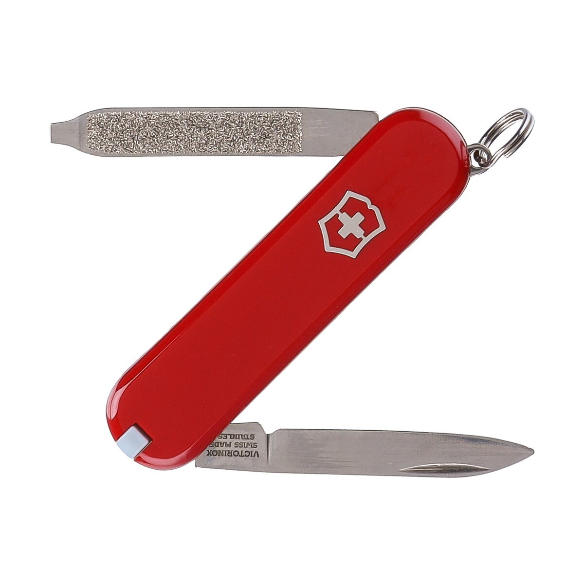 Scyzoryki z logo – nóż wielofunkcyjny victorinox escort red – czerwony VB305-05_AAA02 Nóż wielofunkcyjny Victorinox Escort Red - czerwony VB305-05_AAA02