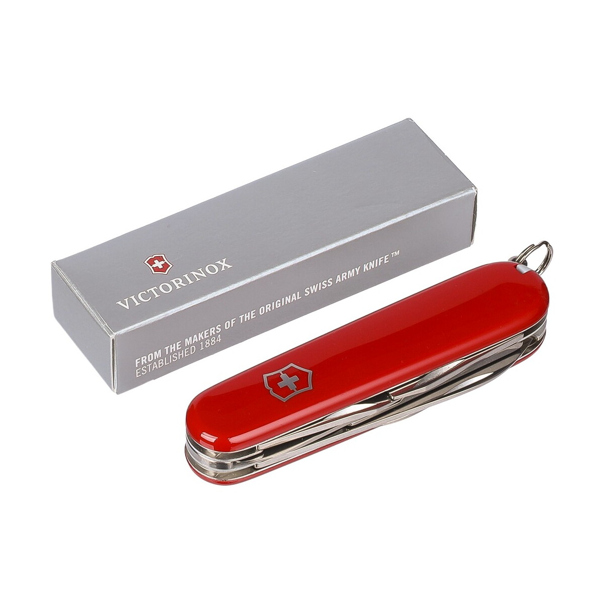Scyzoryki z logo – nóż wielofunkcyjny victorinox swiss army climber – czerwony VB272-05_AAA03 Nóż wielofunkcyjny Victorinox Swiss Army Climber - czerwony VB272-05_AAA03