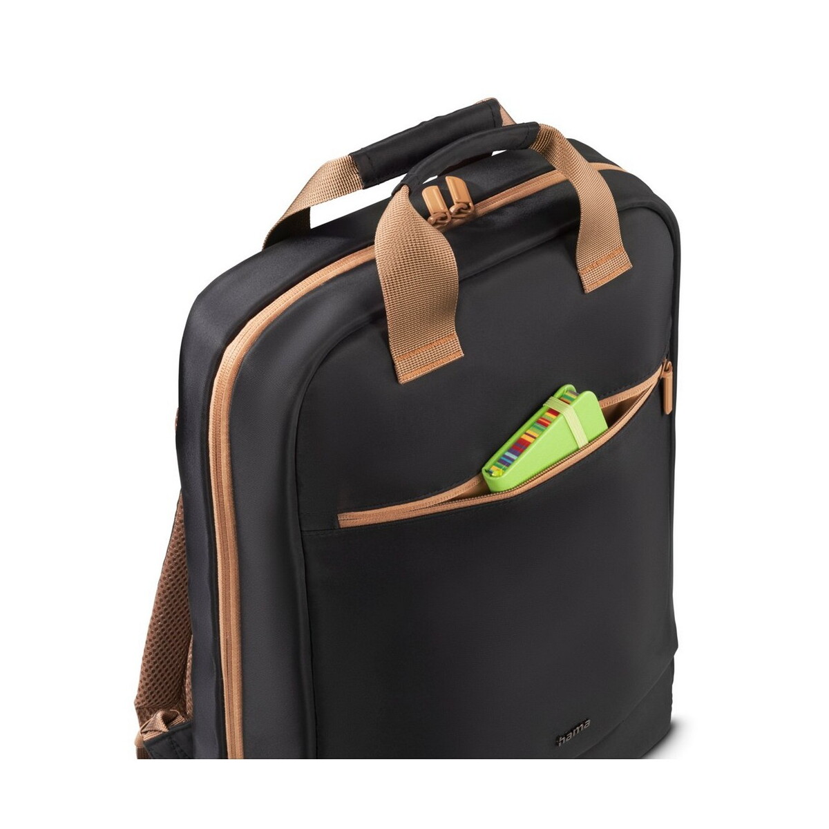 Torby na laptopa z logo – plecak laptopa 16,2″ hama lightweight – czarny VH040-03_IDE02 Plecak laptopa 16,2