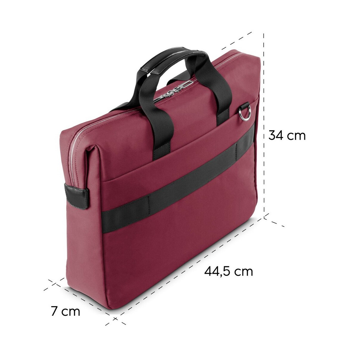 Torby na laptopa z logo – torba na laptopa 15,6″-16,2″ hama ultimate – czerwona VH048-05_AAA02 Torba na laptopa 15,6